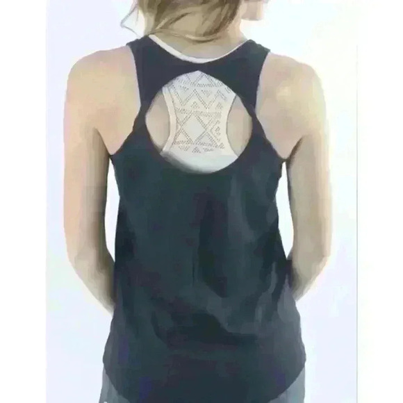 Zyia Active‎ Black Twist Back Tank Size XS - Picture 1 of 7